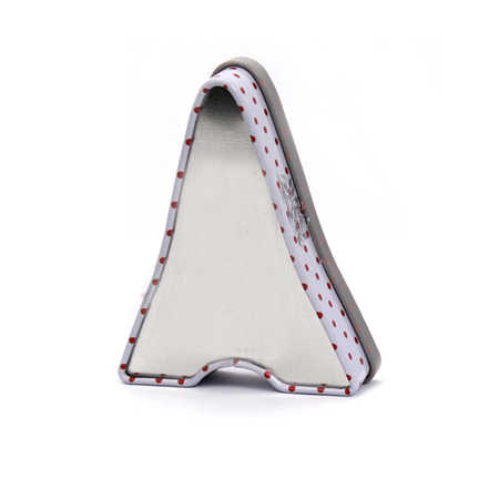 triangle metal box for gift